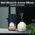 APOMOTOT 2 Pack Essential Oil Diffuser,Mini Portable Aromatherapy Diffusers,60Ml Cool Mist Humidifier with USB 7 LED Light Color,Waterless Auto