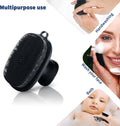 VWMYQ Face Scrubber, Pore Scrubber Silicone Face Scrubber for Men,Silicone Face Wash Brush Manual Waterproof Cleansing Skin Care Face Brushes for