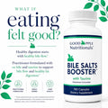 GoodApple Bile Salts Booster | Ox Bile + Taurine | Supports Fat Digestion & Healthy Bile Flow | Gallbladder Support | 180 Capsules*