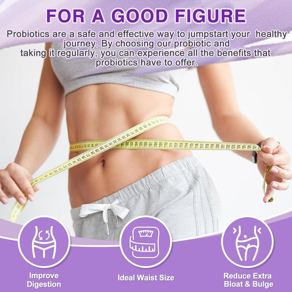 ZEBORA Probiotics for Women 100B CFUs Digestive & Gut Health, 90 Capsules