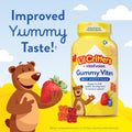 L'Il Critters Gummy Vites Daily Kids Multivitamins Assorted Fruit Flavors for Ages 2+ Toddlers & Kids, Gummy Vitamin with Vitamin C and D, 95-190