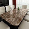 Livelynine Counter Top Covers Peel and Stick Brown Marble Contact Paper for Countertops Waterproof Wallpaper Kitchen Countertop Laminate Sheets