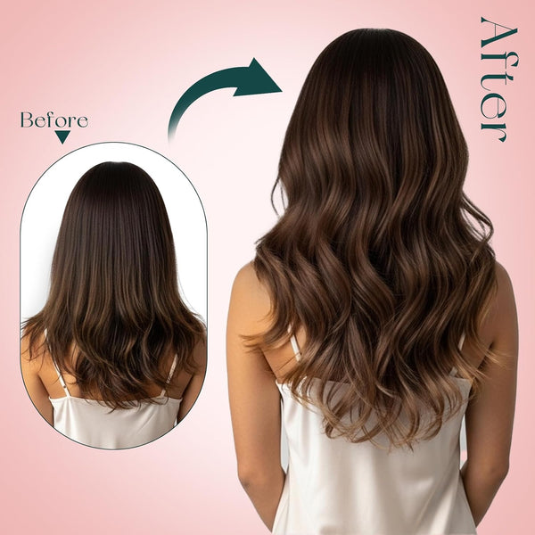 Easyouth Blonde Clip in Hair Extensions Real Human Hair Clip in Extensions White Blonde Soft and Smooth Clips in Extensions Remy Hair Ease of Use