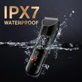 Spacekey Electric Body Hair Trimmer - IPX7 Waterproof Ball Trimmer for Men with LED Light, Wet/Dry Groomer, USB-C Rechargeable, Travel Bag