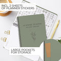 Aesthetic 2025-2026 Academic Planner - A Beautiful 7" x 10" Daily Planner for Women or Men with Weekly & Monthly Spreads For The 25-26 School Year