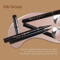 Precision Liquid Eyeliner - Felt-Tipped Liquid Eyeliner Pen - Richly Pigmented Waterproof Black Eyeliner - Achieves Thin or Thick Strokes -