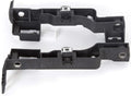 HECASA Pair Headlight Lamp Mounting Bracket Compatible with 2009-2020 Dodge Ram 1500 2500 3500 4500 5500 Pickup Truck Headlamp Bracket Driver &