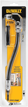 DEWALT Right Angle Attachment, Flex Shaft, Drill Attachment, 12-Inch (DWARAFS) 12"