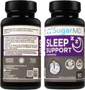 Sugarmd Sleep Support Supplement â€“ 60 Sleep Capsules with Lemon Balm, Valerian Root, Hops Extract, Chamomile Extract & Bioperine â€“ Non-Gmo &