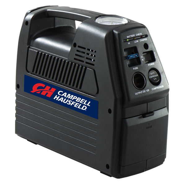 Campbell Hausfeld 12 Volt Inflator, Rechargeable, Compressor for Tire Inflation (CC2300) 230 PSI Rechargeable