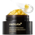 Medicube Deep Vitamin C Golden Capsule Face Moisturizer - Liposome Capsules for Wrinkles, Skin Radiance - Transparent Gel for Glow Hydration -