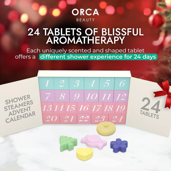 Shower Steamers Aromatherapy - Relaxation Gifts for Women, Shower Bombs, Unique Spa Gifts Shower Tablets, Stocking Stuffers for Women & Men
