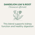 Traditional Medicinals Organic, Dandelion Leaf & Root - Dandelion Root Tea, Supports Normal Detox + Digestion - Kosher, Non-GMO, Caffeine-Free,