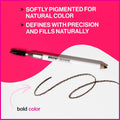 Wet N Wild Brow-Sessive Brow Pencil, Ultra-Precise Dual Ended Spoolie Brush for Perfect Buildable Blendable Shaping, Natural Lasting Shades for
