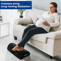 Foot Rest for under Desk at Work,Office Desk Accessories with Soft Foam and Washable Removable Cover, Foot Stool for Office, Car, Home to Foot