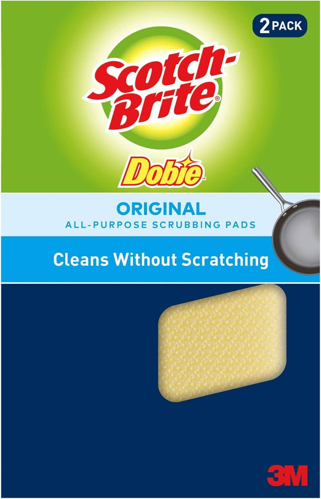 Scotch-Brite Dobie Pads, Dobie Sponge for All Purpose Cleaning of Kitchen, Bathr