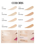 THESAEM Cover Perfection Tip Concealer, Liquid Multi-Use Concealer, Full Coverage Makeup for Acne Dark Spots Dark Circles Hyperpigmentation and