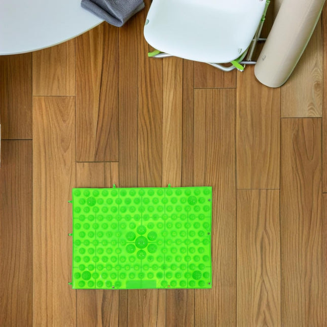 Foot Massage Acupressure Mat High Elasticity TPE Foot Massage Plate for Blood Ci