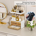 StorBin 3 Large Drawers Makeup Organizer - 5 Tier Bathroom Counter Organizers and Storage, Versatile Perfume Vanity Organizer, Ideal for Cosmetic,