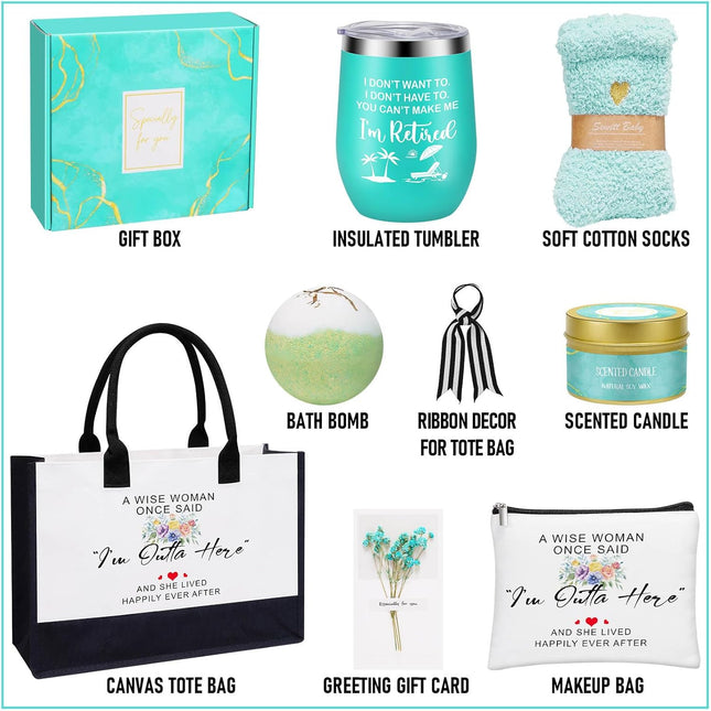 Retirement Gift for Woman,Best Cool Retirement Gifts for Coworker Teacher Nurses