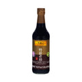 Lee Kum Kee Premium Dark Soy Sauce (16.9 Oz - 1 Pack), Full-Bodied Naturally Brewed Soy Sauce, Non GMO Soybeans, Vegan, No MSG, Best for Adding