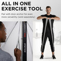 THERABAND CLX Resistance Band with Loops, 5-Foot Band Level 6 / Super Heavy - Silver Consecutive Loop