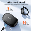 Occiam Wireless Earbuds Bluetooth Headphones Ear Buds 96Hrs Playback Sport Over-Ear Waterproof Wireless Headphones Earphones with Earhooks ENC