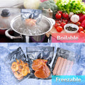 CANLENPK 2.7ÃÂ4 Inch/7X10Cm Mini Vacuum Sealer Bags,Small Precut Food Storage Bag,Seal Meal Snack Fruit Nut,Boil Steam Heat Freeze,Commercial Grade