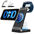 (2026 Upgraded) Traveling Wireless Mag-Safe Fast Charging Station,Magnetic 3 in 1 Charger for iPhone 17 16 15 14 13 12 Pro Max Plus,Apple Watch