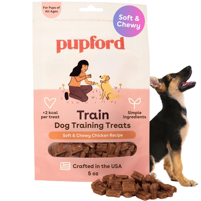 Pupford Soft & Chewy Training Treats for Dogs & Puppies (Chicken, 5 Oz)