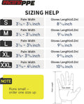 PACIFIC PPE Safety Work Gloves Medium(Fits like S) Black (18 Pairs)