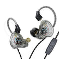 YINYOO KBEAR KS1 in Ear Monitor Bass Earbuds Wired Earbuds,Clear Sound Stereo Headphones, Vocals Forwards High Resolution Noise Canceling
