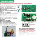 8pcs ISolderStore DIY Mini Tesla Coil Kit 15W Electronic DIY Kits Mini Music Tesla Coil Plasma Speaker Soldering Practice Kit DIY Soldering