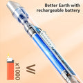 REIDEA Candle Lighter Rose Gold, Long USB Rechargeable Electronic Arc Windproof Flameless Lighter - A Must Have Gadget for Home Kitchen BBQ