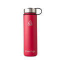 Water Bottle - 32 Oz, Wide Mouth, Premium Stainless Steel Lid/Bottle, Double Walled Vacuum Insulated, Thermo Mug, Metal Flask, Leak Proof,