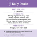 Oregon'S Wild Harvest Sleep Better Organic Supplement, 90 Count