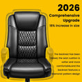 OFIKA Home Office Chair, 400LBS Big and Tall Computer Chair Heavy Duty Design, Ergonomic High Back Cushion Lumbar Back Support, Adjustable