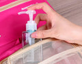 100ml / 3.3oz Refillable Empty Plastic Pump Bottles Jars Set for Makeup Cosmetic Bath Shower Shampoo Hair-Conditioner Toiletries Liquid Containers