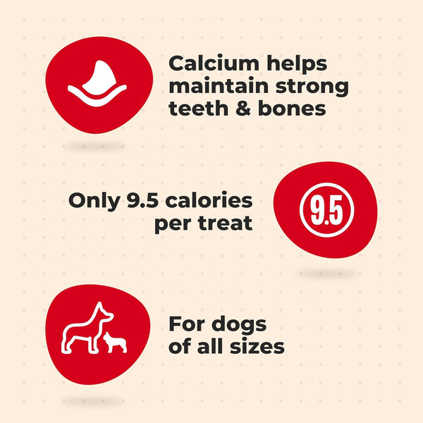 Milk-Bone MaroSnacks Small Dog Treats with Real Bone Marrow, 40 Oz. Canister | Dog treats with 12% protein Beef 2.5 Pound (Pack of 1)