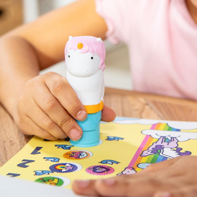 Melissa & Doug Sticker WOW!Ã¢ÂÂ¢ 24-Page Activity Pad and Sticker Stamper, 300 