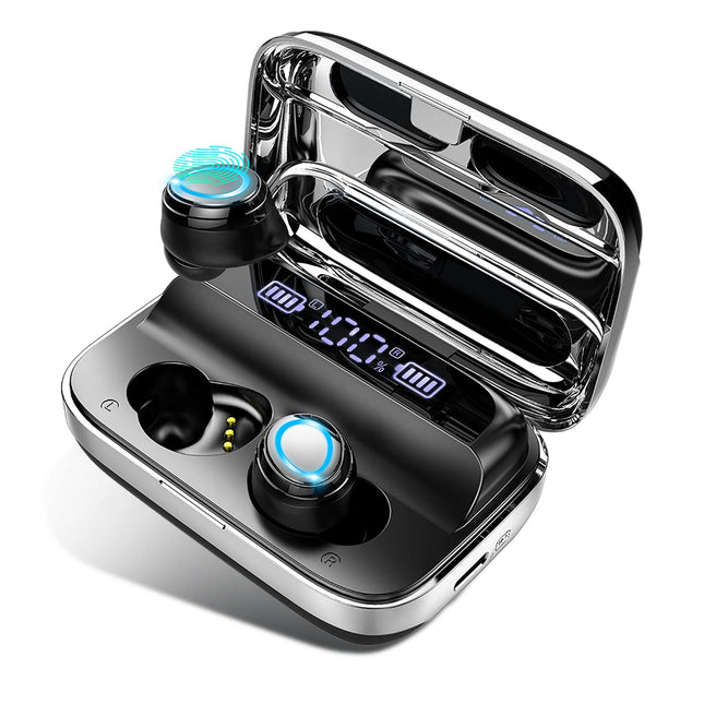 Motast Wireless Earbuds, Bluetooth 5.3 Earbuds 140H Playtime Headphones HD Stereo Noise Cancelling Earphones in Ear with