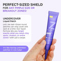 ZitSticka Liquid Pimple Patch - Invisible Pimple Patches for Face, Pimple Cream, Salicylic Acid Spot Cover For Face, Liquid Pimple Patch Large &