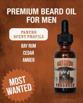 Beard Oil (Pancho: Bay Rum, Cedar and Amber)