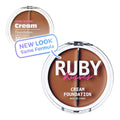 Ruby Kisses 3D Face Creator Cream Foundation & Concealer, 12 Hours Long Lasting, Medium to Full Coverage, Non-Greasy, Ideal for Makeup & Contour