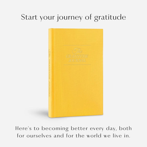 The Gratitude Journal : More Happiness, Positivity, Affirmation, Productivity, Mindfulness & Self Care - a Simple Undated Hardcover Daily Guide