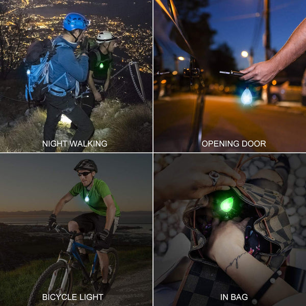 2-Pack Rechargeable Dog Light, Dog Collar Light,Waterproof ,3 Modes LED Dog Safety Lights,Multiple Color Options,Clip On Collar, Leash or