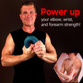 FitBeast Flex Therapy Bar, Tennis Elbow Therapy Bar - Ideal for Relieve Tendonitis Pain & Improve Grip Strength, Fitness Resistance Bar for