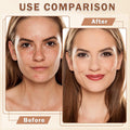 Airbrush Foundation Makeup with Primer,01 Natural/Warm Porcelain | Breathable Blendable Foundation Full Coverage,Smooth Radiant Skin,Moisturizing