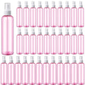 Eccliy 32 Pcs 8 oz Spray Bottles Fine Mist Plastic Spray Bottles Clear Empty Sprayer Hairs Refillable Travel Sprayer with Pump Cap for Cleaning