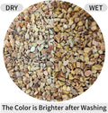 FANTIAN 5lbs Natural Pea Gravel Pebbles, 3/8 Inch Decorative Succulent Rocks Pebbles for Indoor Plants. River Rocks for Vase and Outdoor Garden